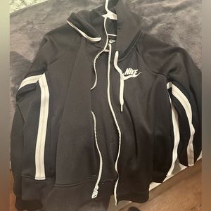 💖 NIKE COWL NECK FULL ZIP HOODIE